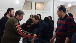 کارگاه امدادگری پزشکی ورزشی استان زنجان