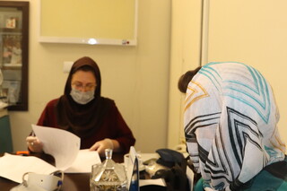 انجام معاینات پزشکی از تیم اعزامی به رقابتهای اراته دختران کشور توسط هیات پزشکی ورزشی فارس