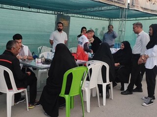 پایش رایگان تندرستی هیات پزشکی ورزشی استان هرمزگان همزمان با طرح ملی پیاده روی روز دختر