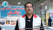 تشریح اهداف حضور هیات پزشکی ورزشی مازندران در نمایشگاه تخصصی ورزشی ، توسط سید امید حمیدی پرچیکلایی مسئول کمیته آموزش هیات پزشکی ورزشی مازندران