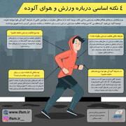 ورزش در هوای آلوده